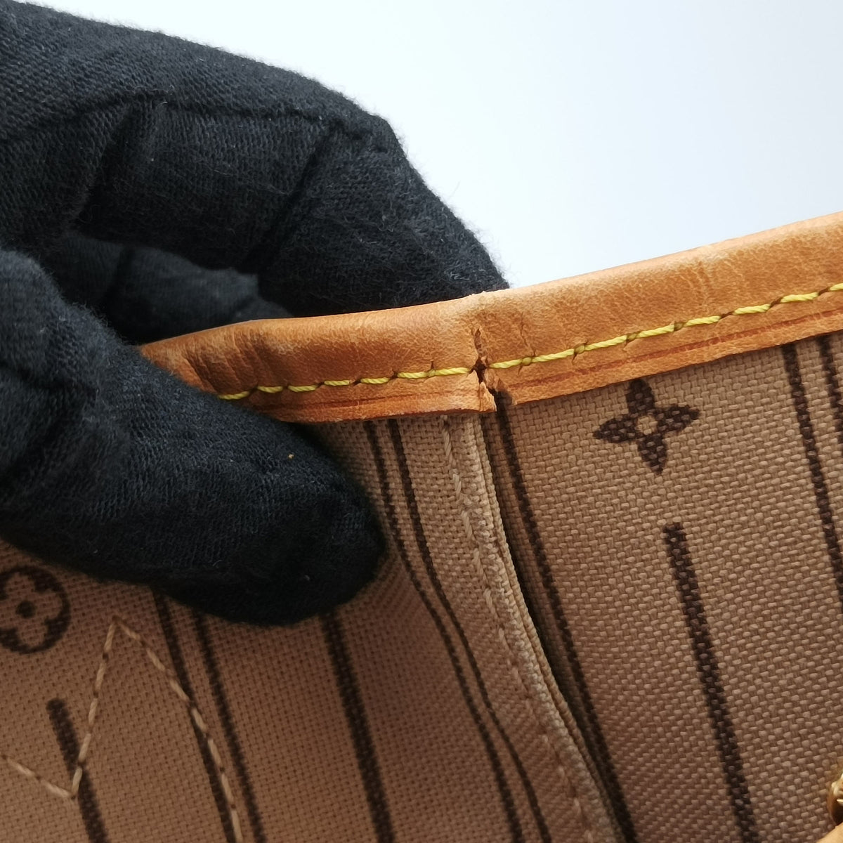Vintage Louis Vuitton NEVERFULLMM Brown Monogram Canvas M40156 handbag | stylenewstar
