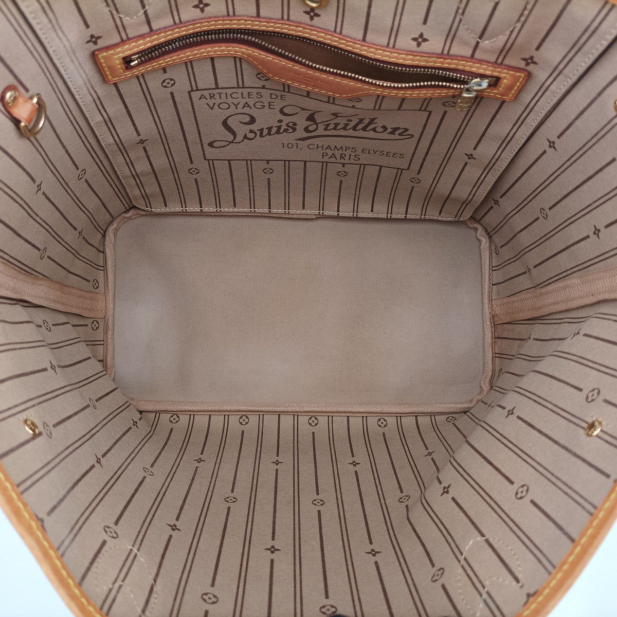 Vintage Louis Vuitton NEVERFULLMM Brown Monogram Canvas M40156 handbag | stylenewstar