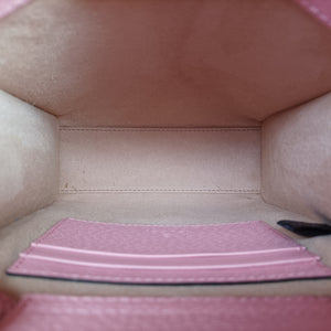 Pre-owned Gucci Diana Bamboo Mini Pink Leather 739079 shoulderbag | stylenewstar