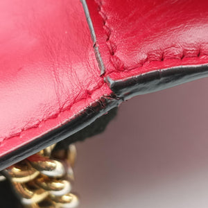 Pre-owned Gucci Padlock Red Leather 409487 shoulderbag | stylenewstar