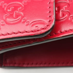 Pre-owned Gucci Padlock Red Leather 409487 shoulderbag | stylenewstar
