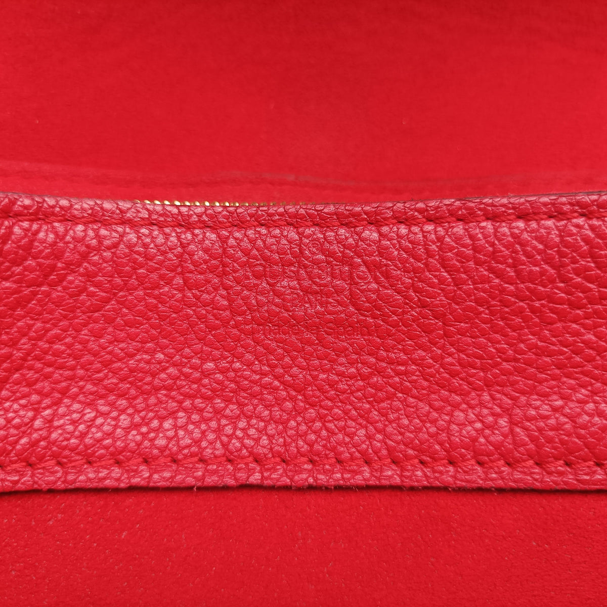 Pre-owned Louis Vuitton Pallas Chain Brown x Cerise Monogram canvas x leather M41201 shoulderbag | stylenewstar