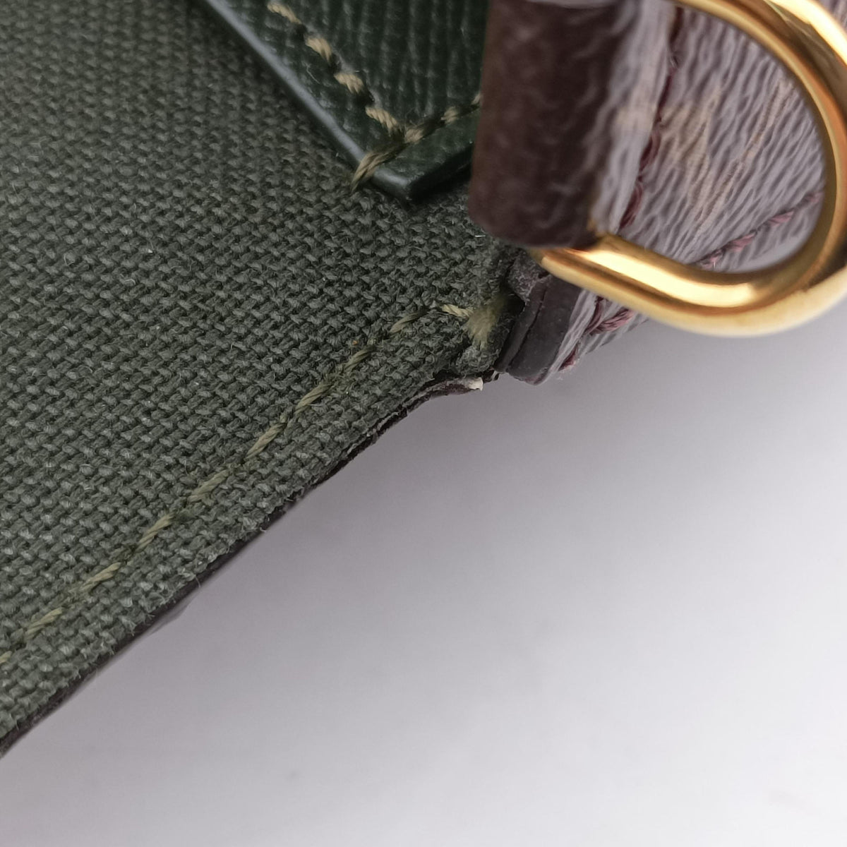 Pre-owned Louis Vuitton Multi Pochette Felicie Brown×KHAKI Monogram Canvas M80091 shoulderbag | stylenewstar