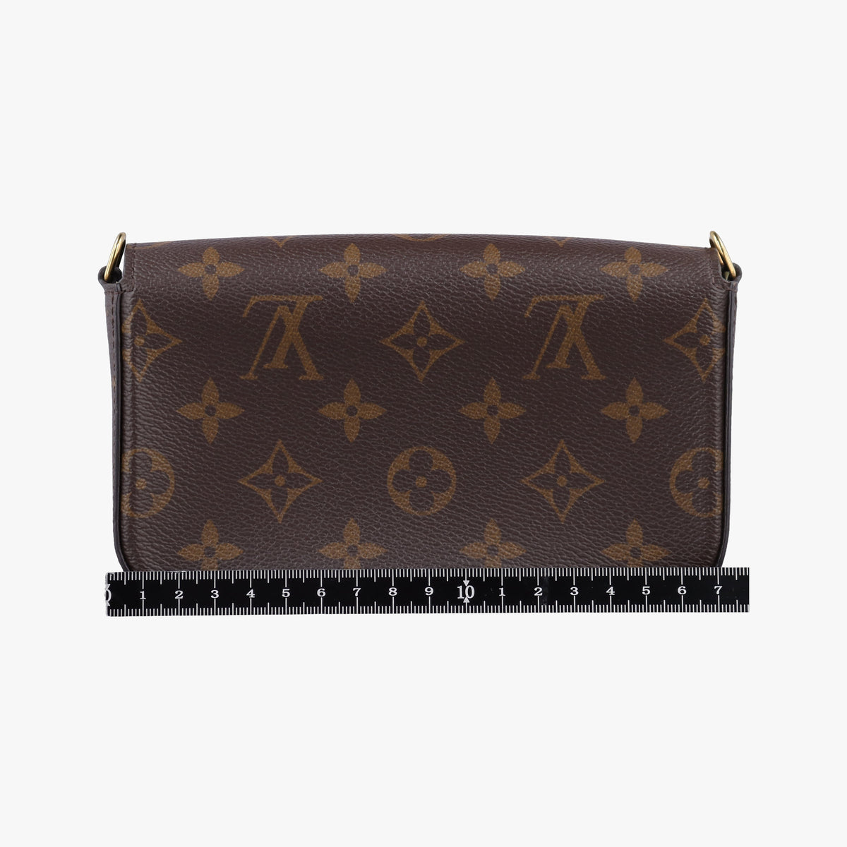 Pre-owned Louis Vuitton Multi Pochette Felicie Brown×KHAKI Monogram Canvas M80091 shoulderbag | stylenewstar