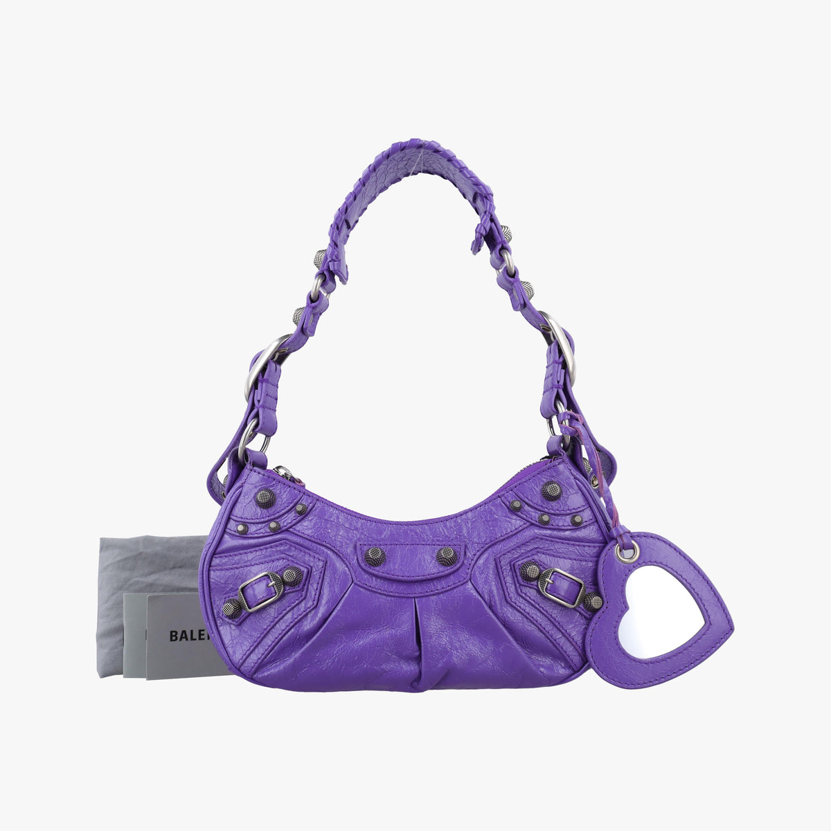 Vintage Balenciaga Le Cagole Purple cloth  shoulderbag | stylenewstar