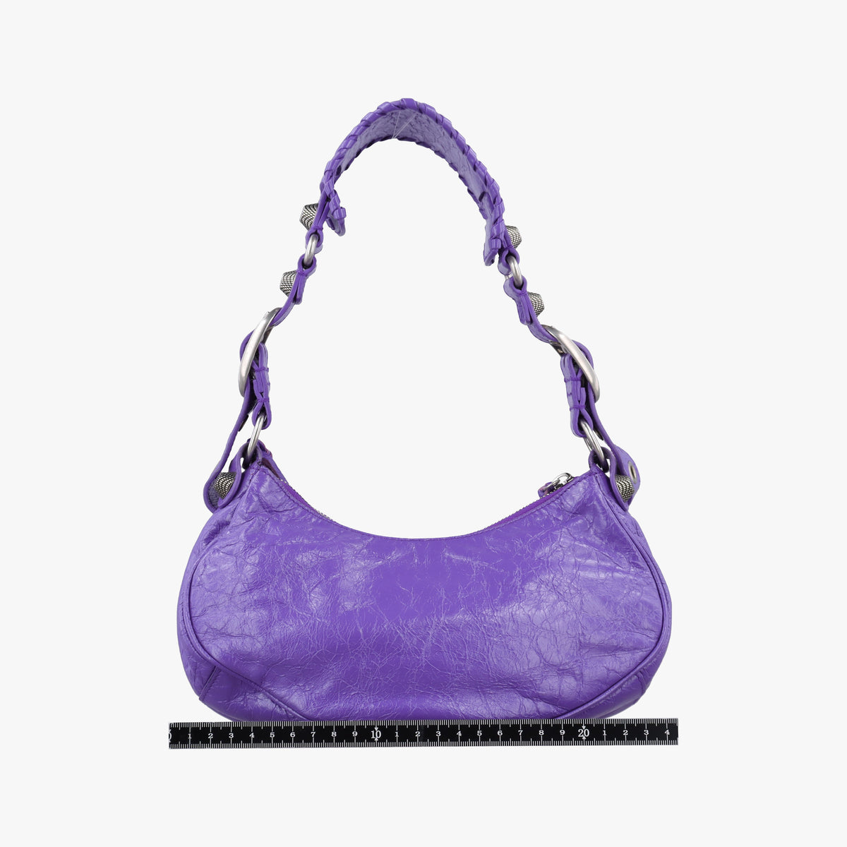 Vintage Balenciaga Le Cagole Purple cloth  shoulderbag | stylenewstar