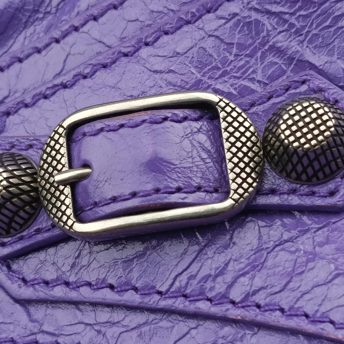Vintage Balenciaga Le Cagole Purple cloth  shoulderbag | stylenewstar