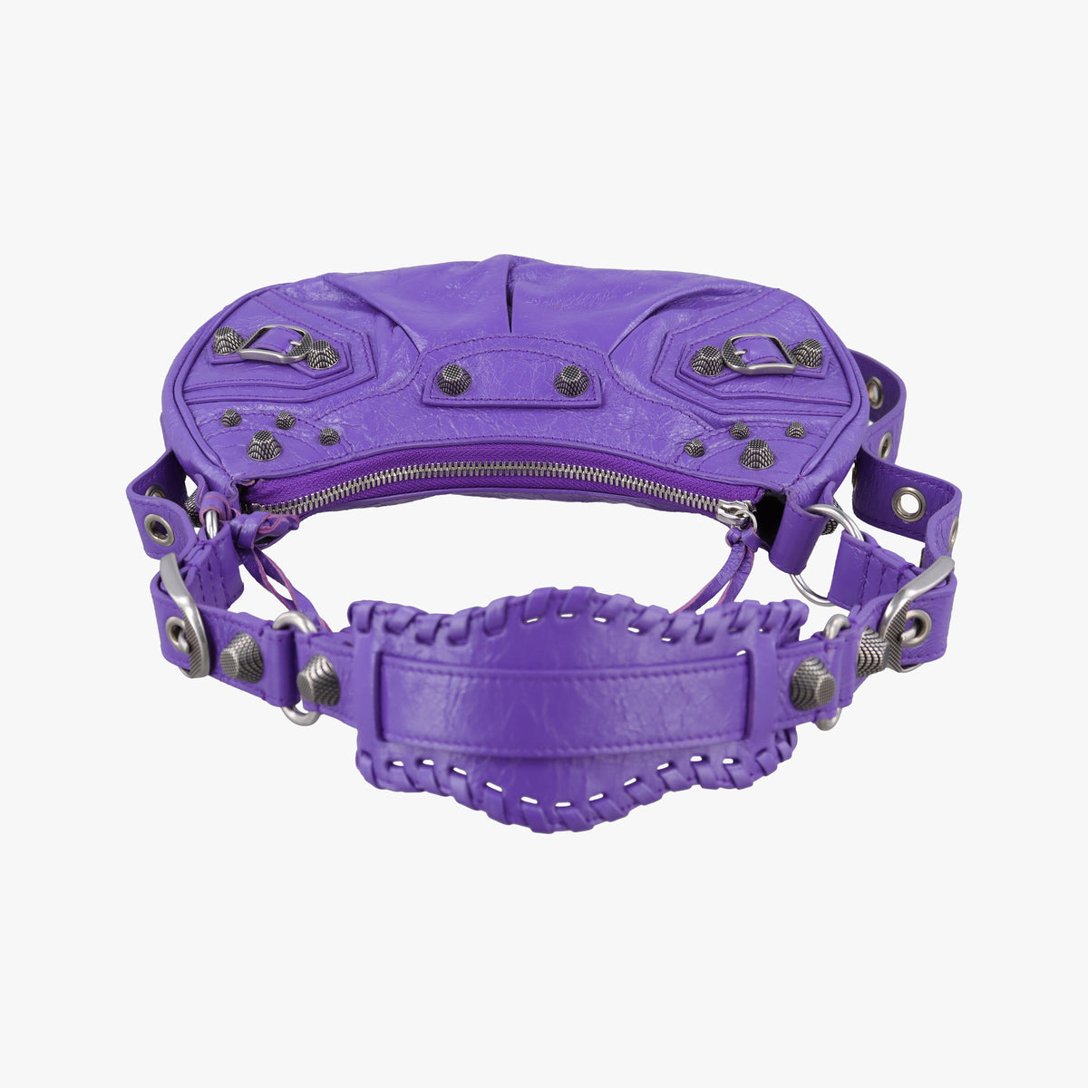Vintage Balenciaga Le Cagole Purple cloth  shoulderbag | stylenewstar