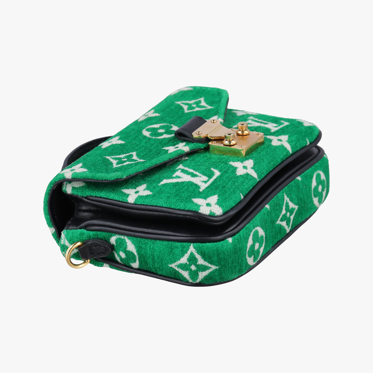 Pre-owned Louis Vuitton Monogram Micro Metis Green x Black x White Velvet M81494 shoulderbag | stylenewstar