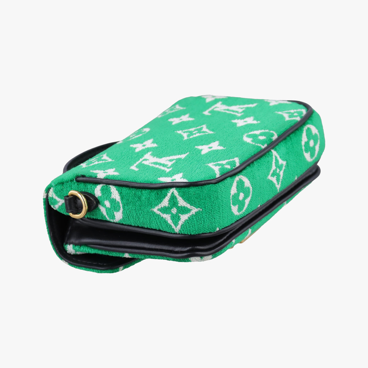 Pre-owned Louis Vuitton Monogram Micro Metis Green x Black x White Velvet M81494 shoulderbag | stylenewstar