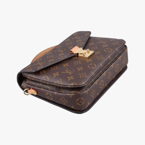 Pre-owned Louis Vuitton Pochette Metis MM Brown Monogram Canvas M44875 shoulderbag | stylenewstar