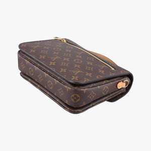 Pre-owned Louis Vuitton Pochette Metis MM Brown Monogram Canvas M44875 shoulderbag | stylenewstar