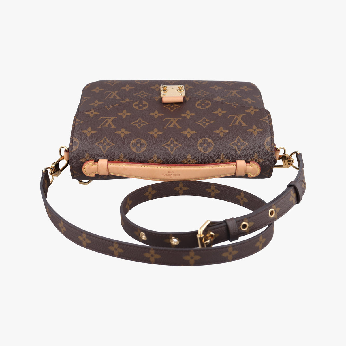 Pre-owned Louis Vuitton Pochette Metis MM Brown Monogram Canvas M44875 shoulderbag | stylenewstar