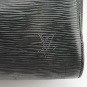 Pre-owned Louis Vuitton Speedy 30 noir epi M59022 handbag | stylenewstar