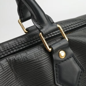 Pre-owned Louis Vuitton Speedy 30 noir epi M59022 handbag | stylenewstar