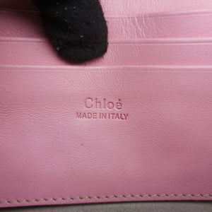 Pre-owned Chloe FAYE Pink Suede × leather  shoulderbag | stylenewstar