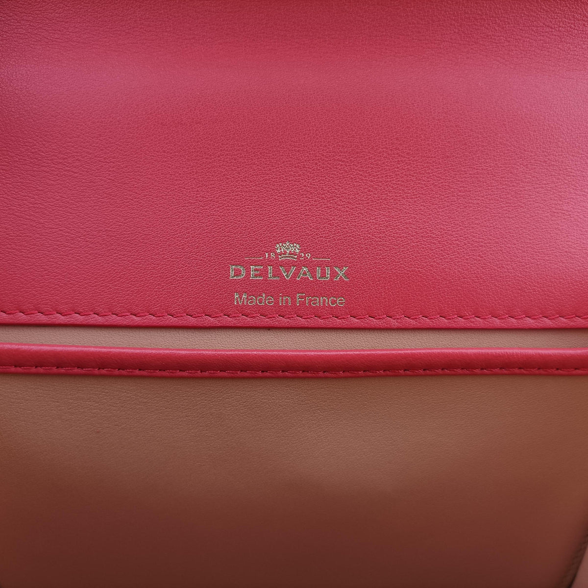 Vintage Delvaux Tempete Orange leather  shoulderbag | stylenewstar