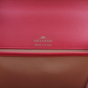 Vintage Delvaux Tempete Orange leather  shoulderbag | stylenewstar