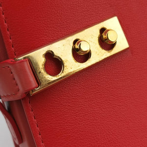 Vintage Delvaux Tempete Orange leather  shoulderbag | stylenewstar