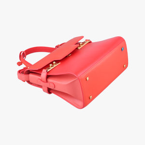 Vintage Delvaux Tempete Orange leather  shoulderbag | stylenewstar