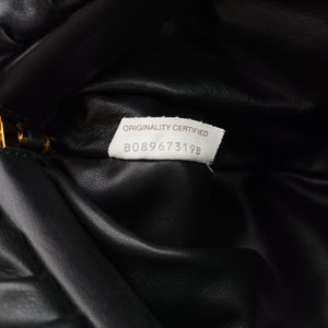 Secondhand Bottega Veneta THE Chain Pouch Black lambskin  shoulderbag | stylenewstar