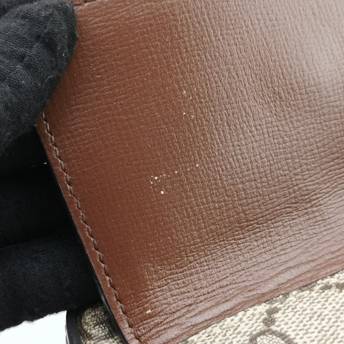 Vintage Gucci Horsebit 1955 beige×brown PVC coated canvas ×Leather 645454 shoulderbag | stylenewstar