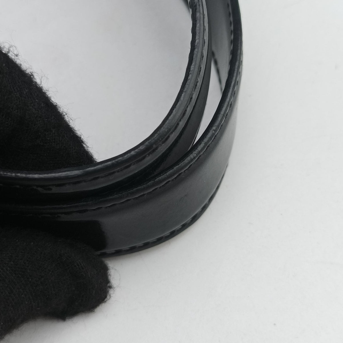 Pre-owned Chanel Tote Black Enamel  handbag | stylenewstar