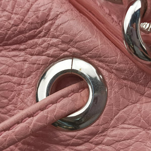 Pre-owned Balenciaga Pompon Pink Lambskin  shoulderbag | stylenewstar