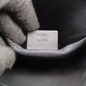 Pre-owned Gucci GG Supreme Courrier Messenger Black×Multicolour PVC coated canvas×Leather 547751 shoulderbag | stylenewstar