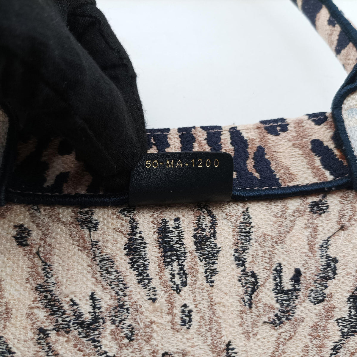 Vintage Christian Dior Book Tote Multicolor Jacquard  handbag | stylenewstar