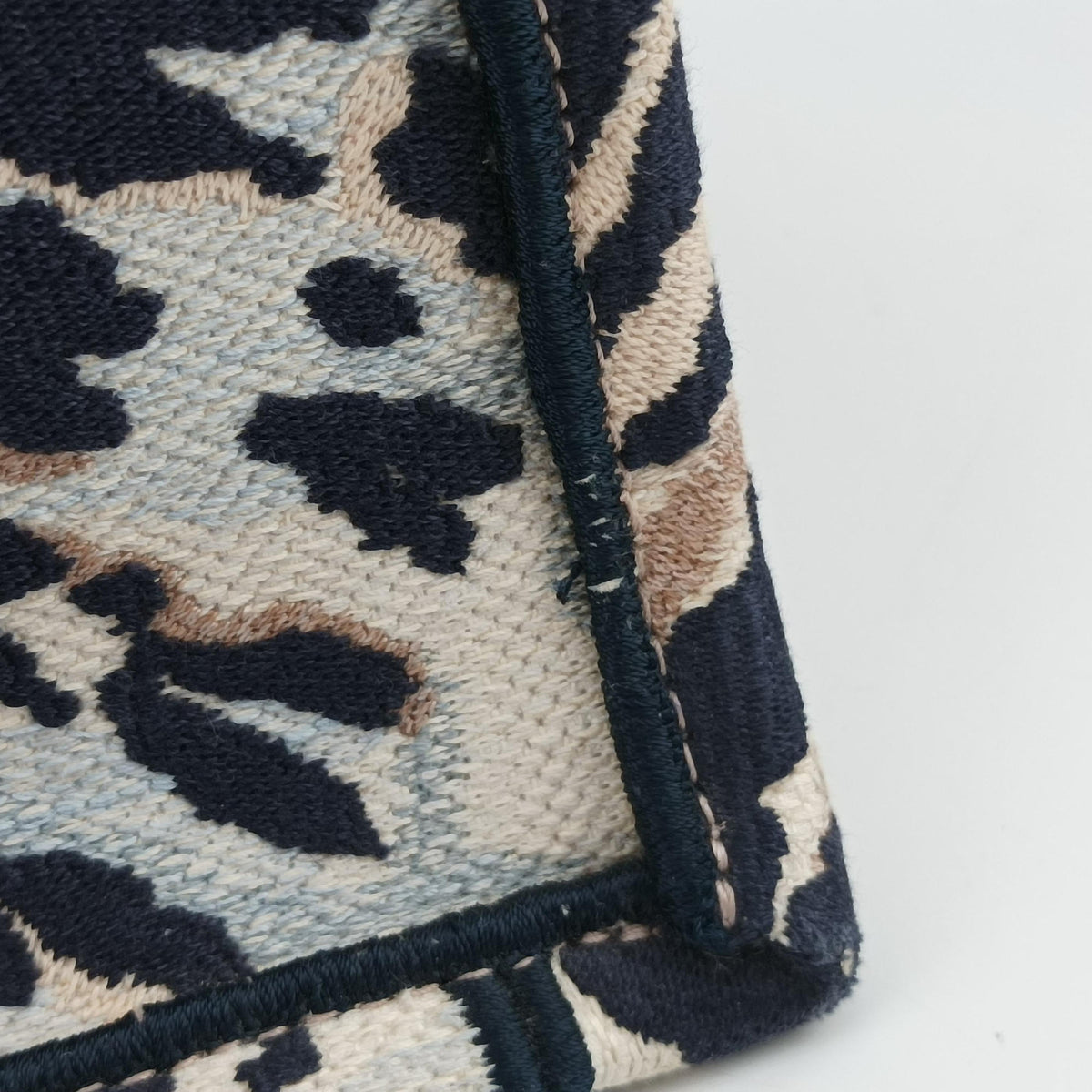 Vintage Christian Dior Book Tote Multicolor Jacquard  handbag | stylenewstar