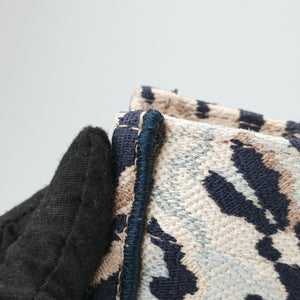 Vintage Christian Dior Book Tote Multicolor Jacquard  handbag | stylenewstar