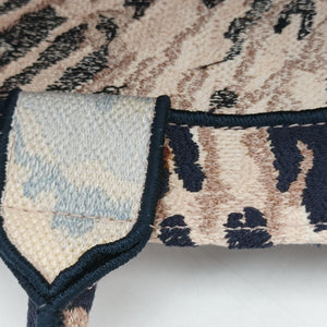 Vintage Christian Dior Book Tote Multicolor Jacquard  handbag | stylenewstar