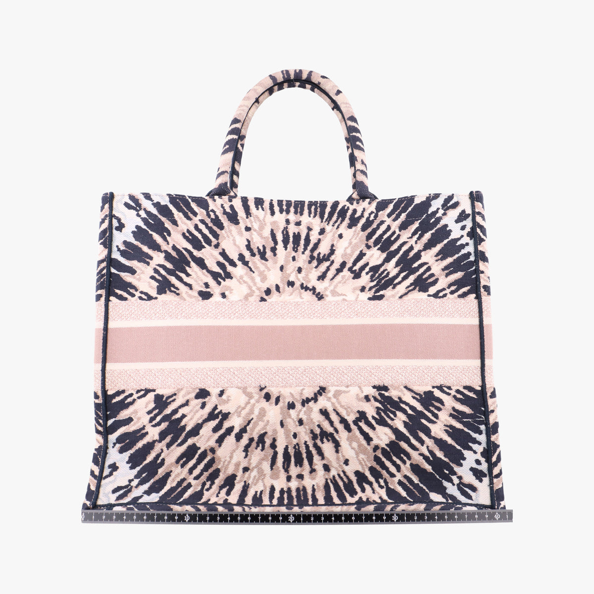 Vintage Christian Dior Book Tote Multicolor Jacquard  handbag | stylenewstar