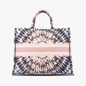 Vintage Christian Dior Book Tote Multicolor Jacquard  handbag | stylenewstar