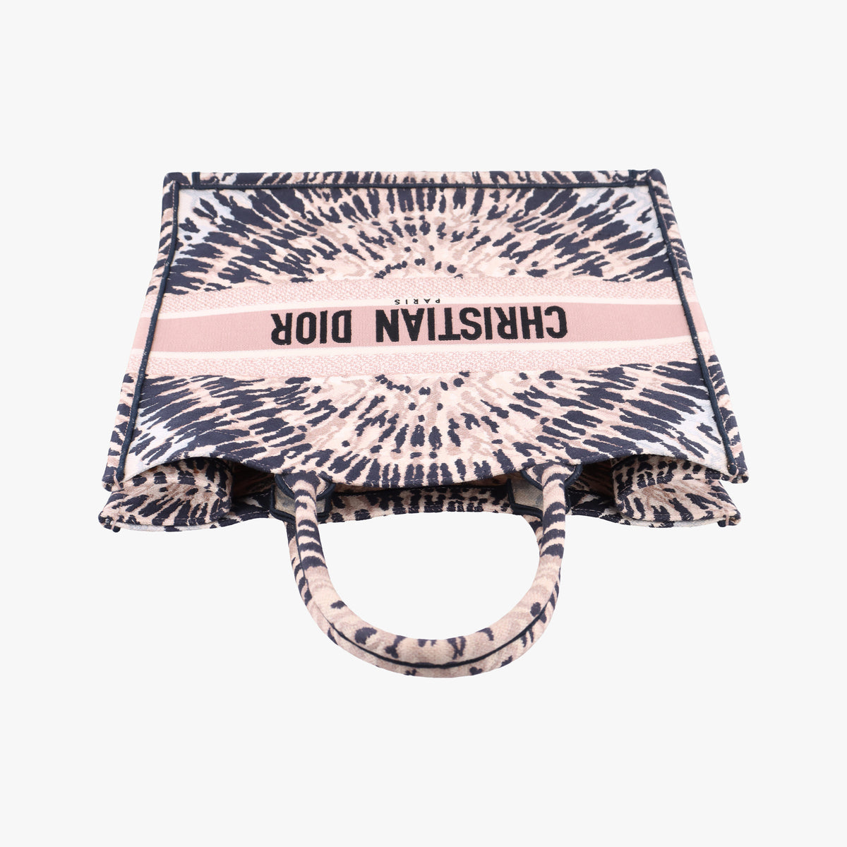Vintage Christian Dior Book Tote Multicolor Jacquard  handbag | stylenewstar
