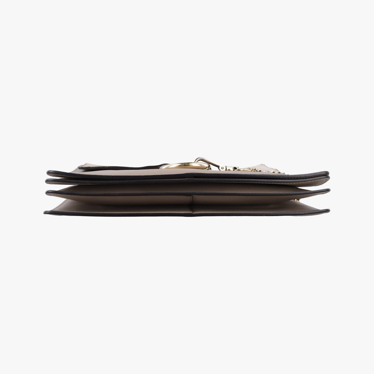 Pre-owned Chloe FAYE Grey Suede × leather  shoulderbag | stylenewstar