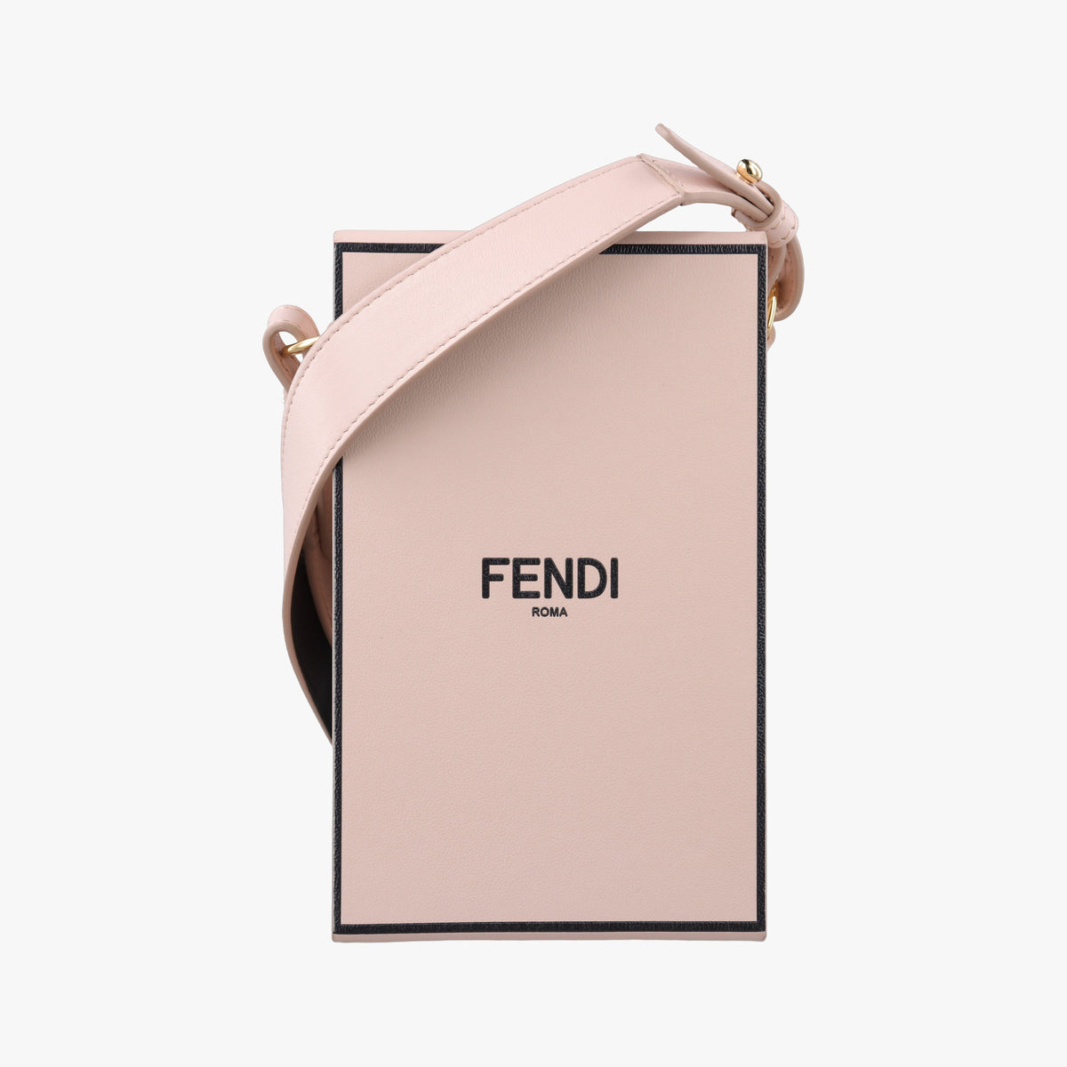Pre-owned Fendi FENDI Box Packaging Pink Leather 8BT339 shoulderbag | stylenewstar