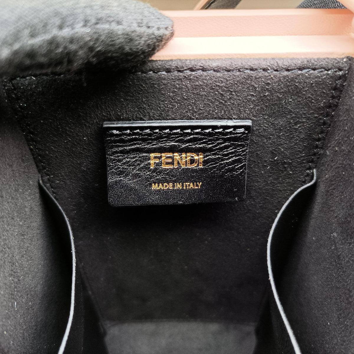 Pre-owned Fendi FENDI Box Packaging Pink Leather 8BT339 shoulderbag | stylenewstar