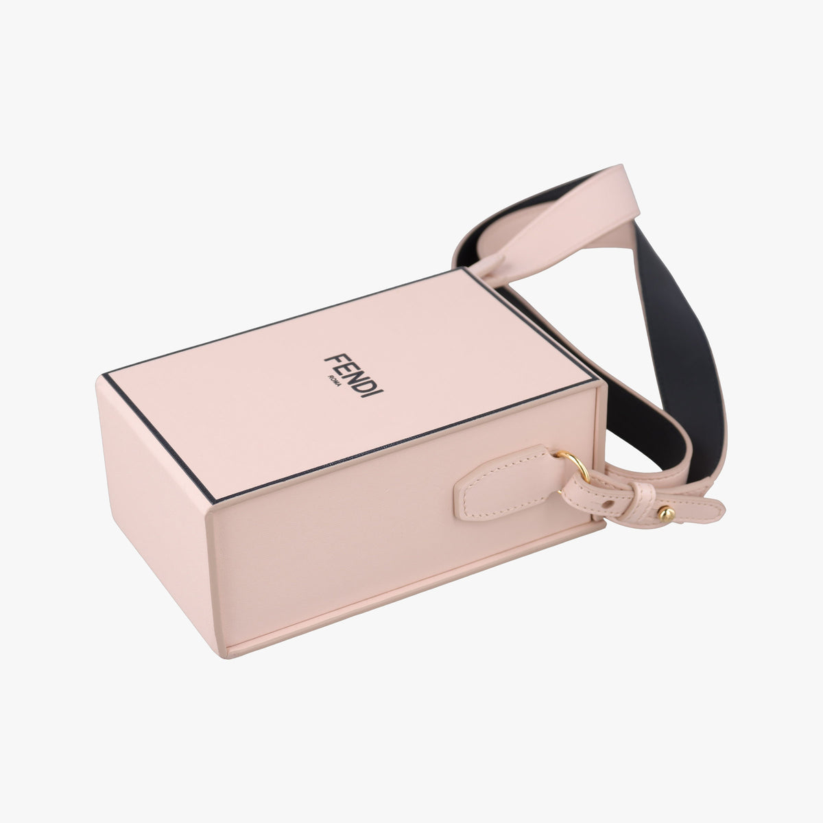 Pre-owned Fendi FENDI Box Packaging Pink Leather 8BT339 shoulderbag | stylenewstar