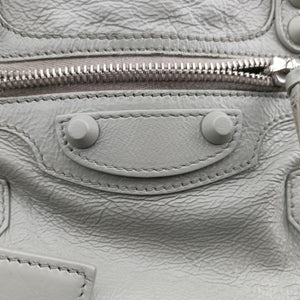 Vintage Balenciaga Classic City Mini Grey lambskin  shoulderbag | stylenewstar