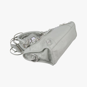 Vintage Balenciaga Classic City Mini Grey lambskin  shoulderbag | stylenewstar