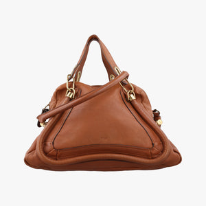 Pre-owned Chloe Paraty Camel Leather  shoulderbag | stylenewstar