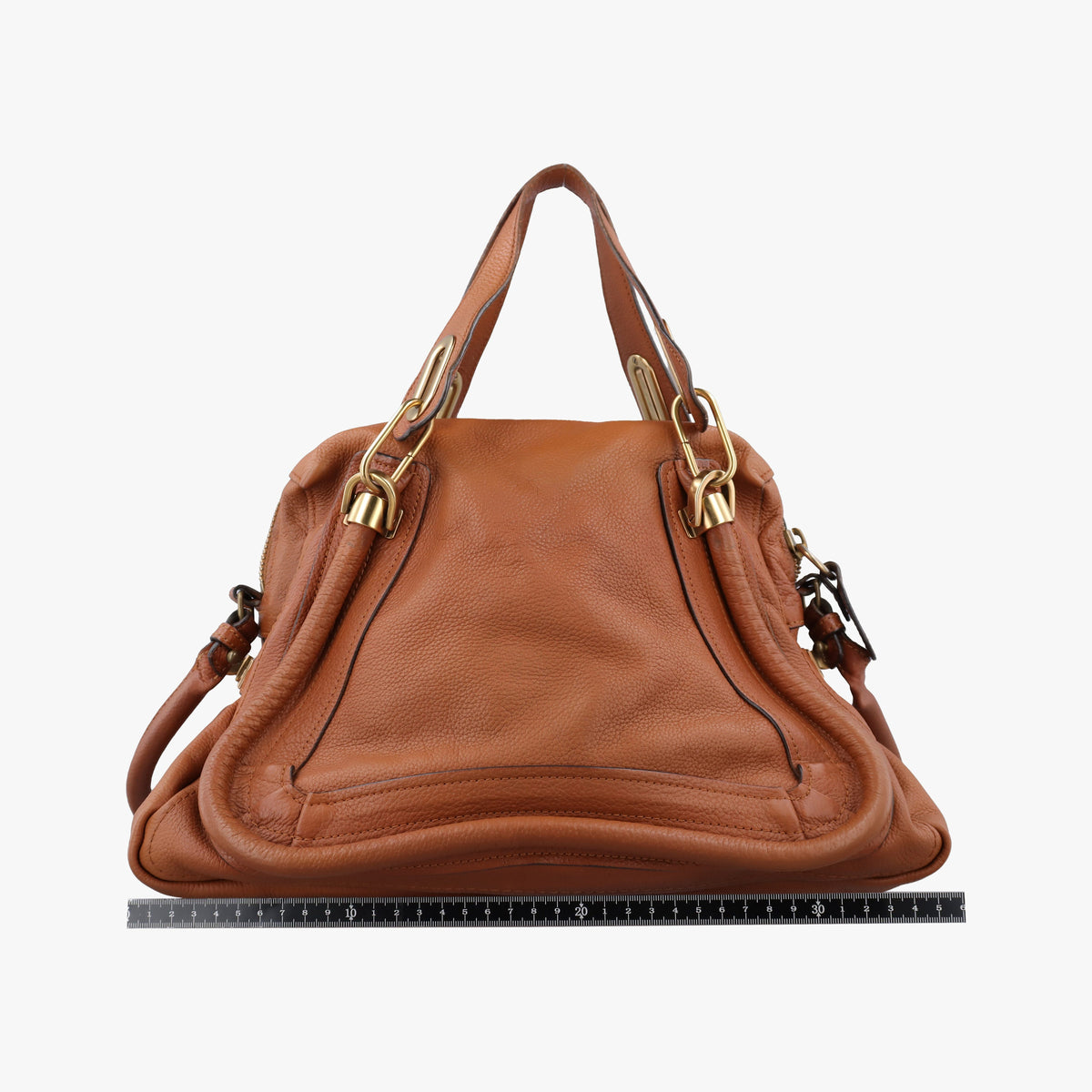 Pre-owned Chloe Paraty Camel Leather  shoulderbag | stylenewstar