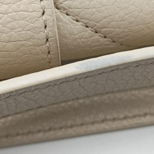 Vintage Yves Saint Laurent ENVELOPE White Leather 440115 shoulderbag | stylenewstar