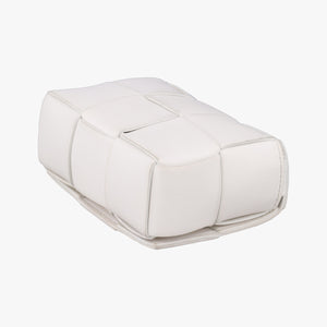 Pre-owned Bottega Veneta Candy Cassette White Lambskin  shoulderbag | stylenewstar