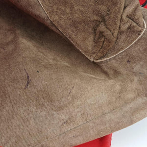 Pre-owned Bottega Veneta CAMPANA Intrecciato Red lambskin  shoulderbag | stylenewstar