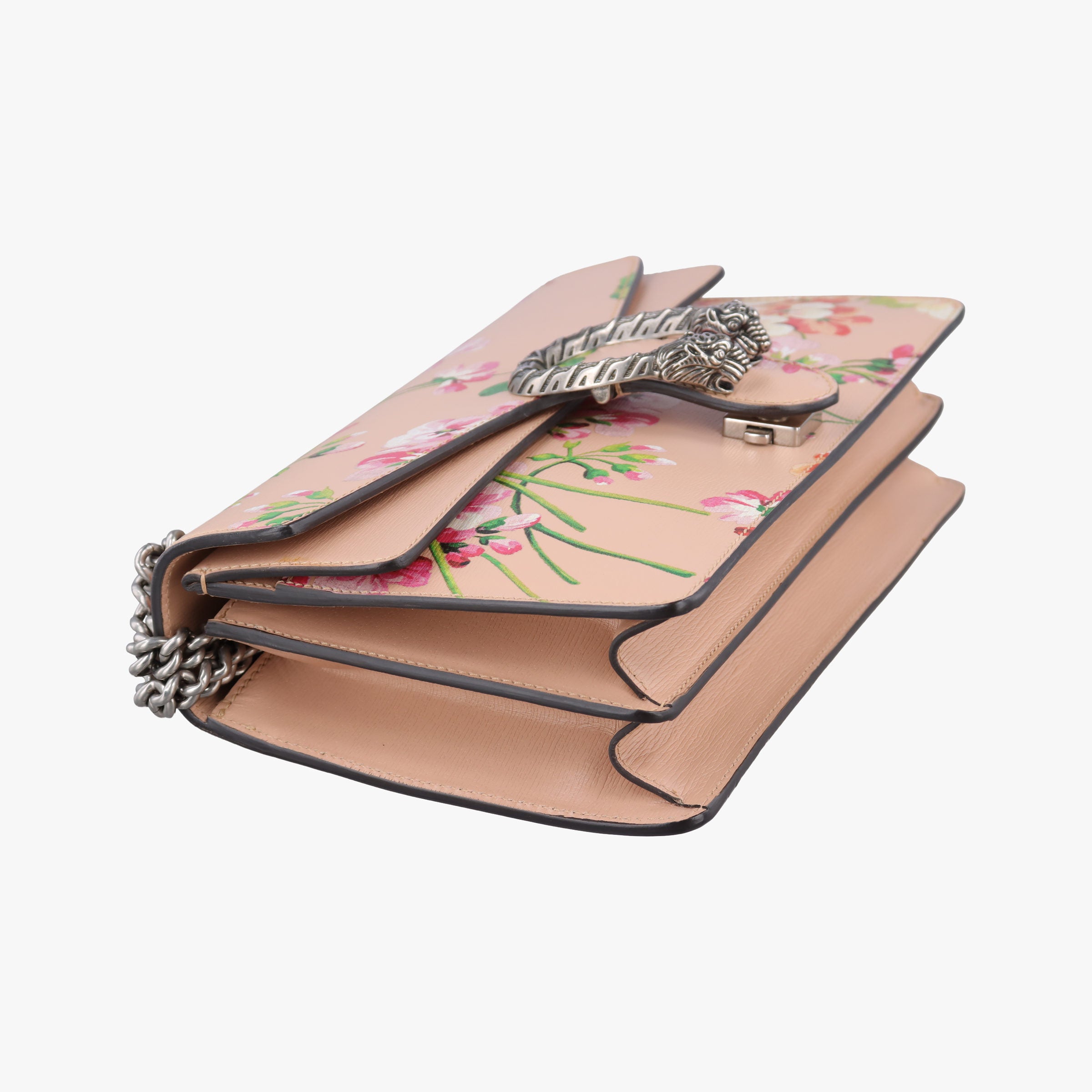 Secondhand Gucci Dionysus Pink×Multicolour Leather 400249 shoulderbag | stylenewstar