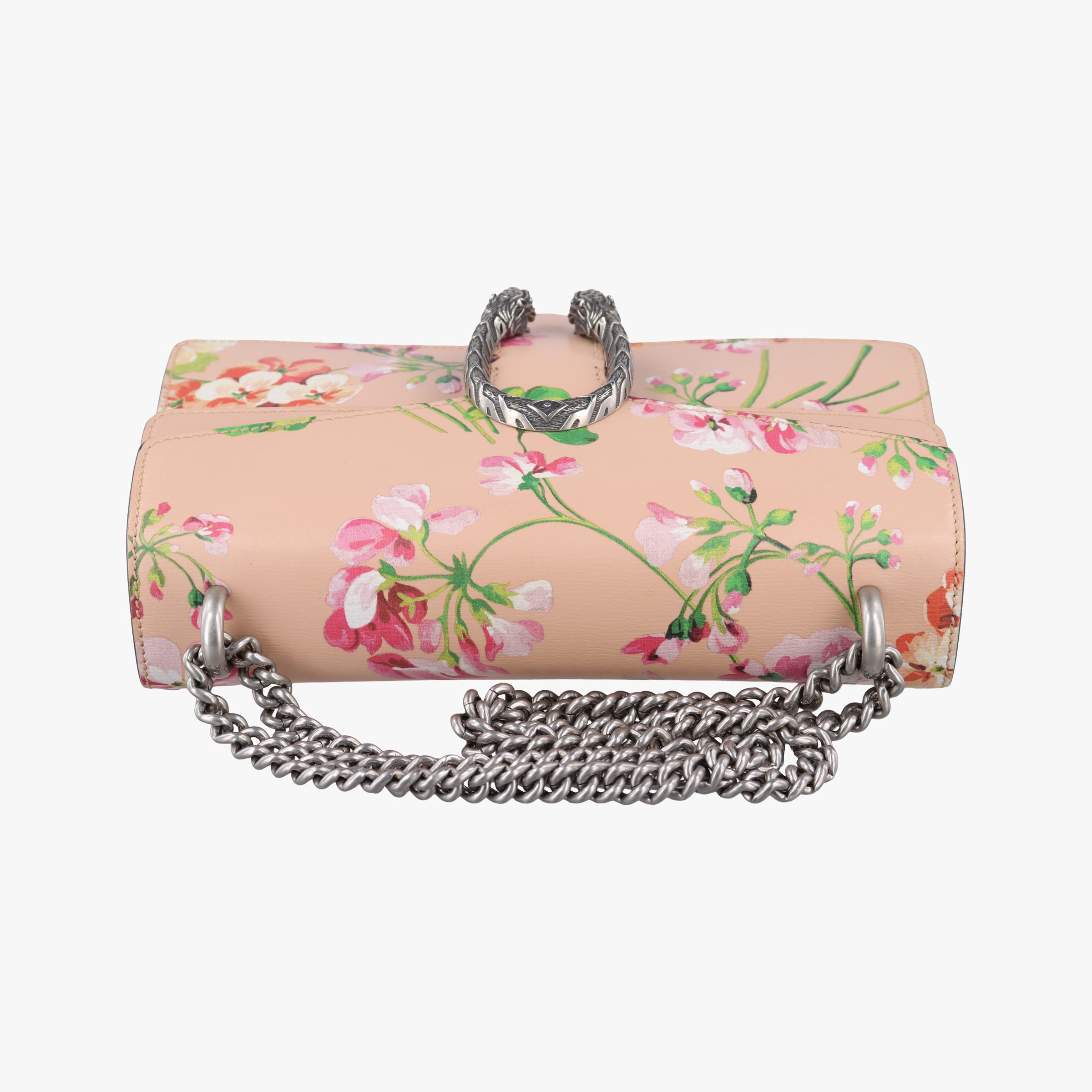 Secondhand Gucci Dionysus Pink×Multicolour Leather 400249 shoulderbag | stylenewstar