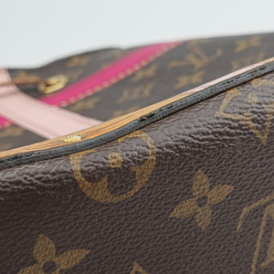 Pre-owned Louis Vuitton NeoNoe brown×Multicolor Monogram Canvas M40649 shoulderbag | stylenewstar